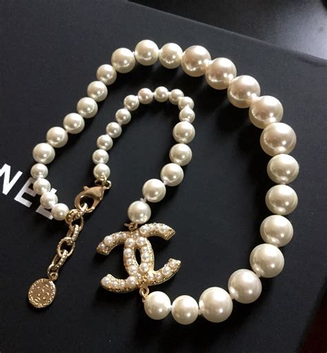 chanel pearl choker necklace|Chanel necklaces official website.